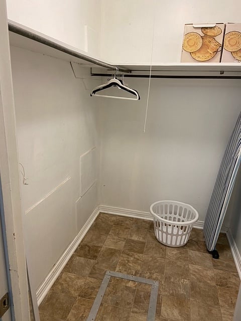 Large walk-in closet