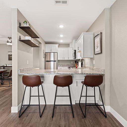 Modern touches and newly renovated 