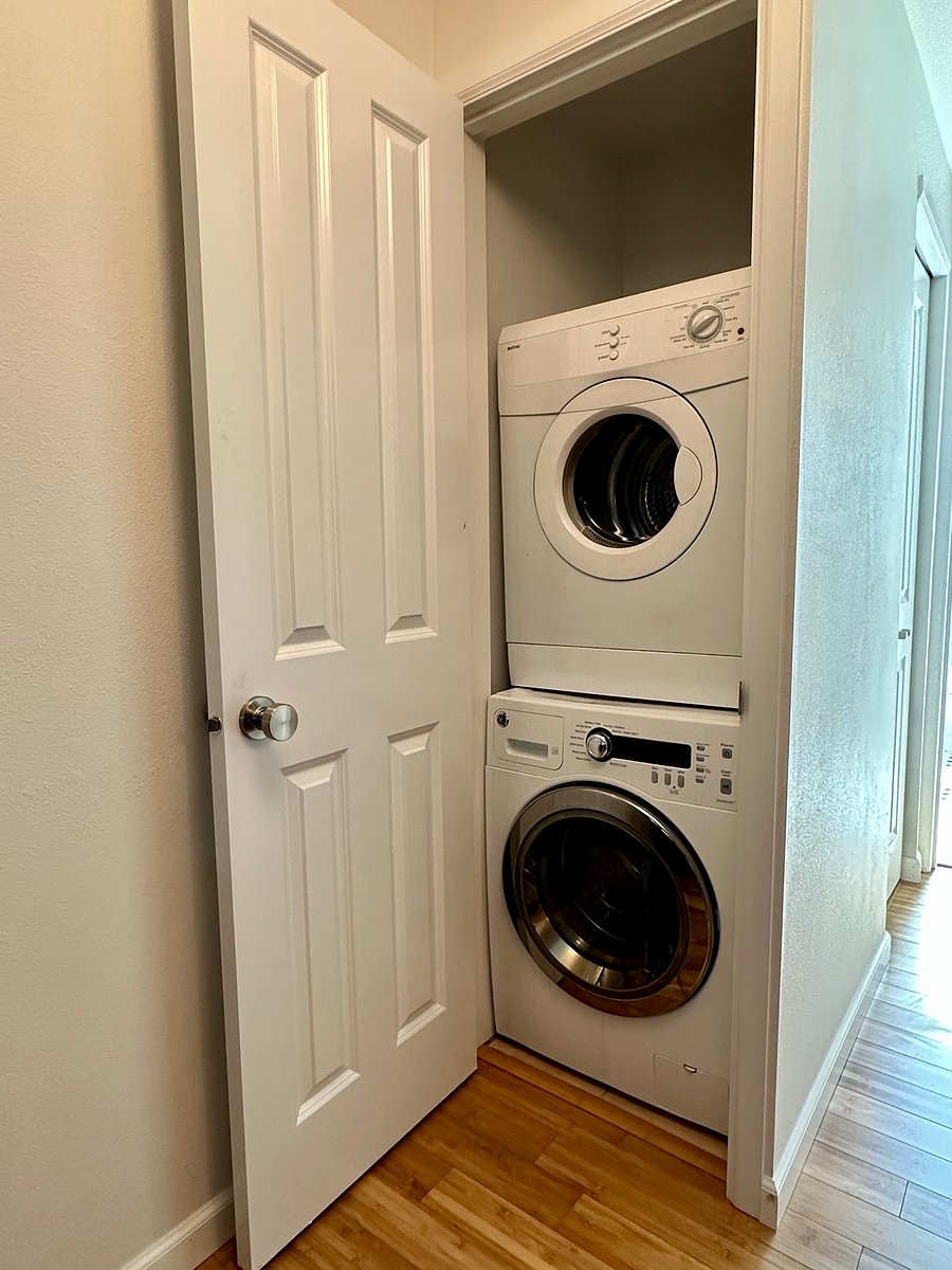 Washer & Dryer in unit