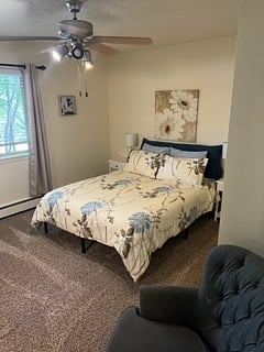 Bedroom #1 with queen bed