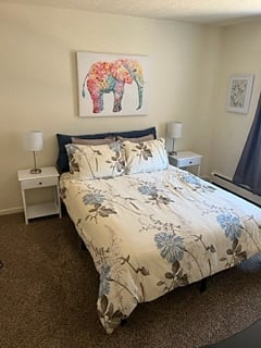 Bedroom #2 with queen bed