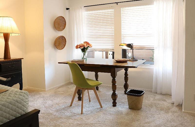 Work Desk in Primary Bedroom
