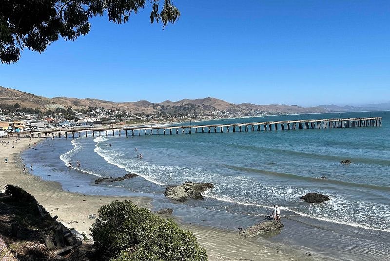Beautiful town of Cayucous