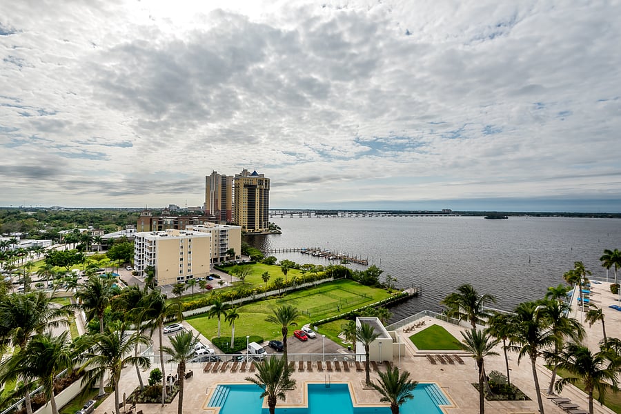 View from balcony
