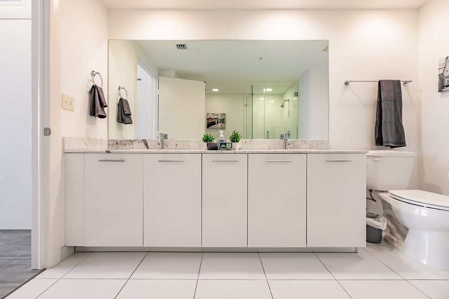 Ensuite master bathroom