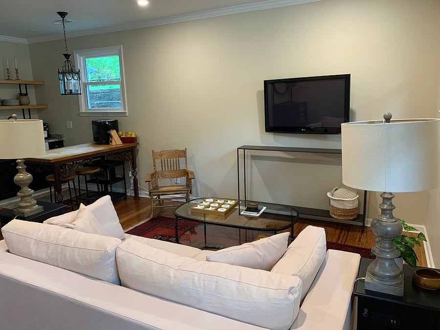Equipped w/ smart TV and Wi-Fi