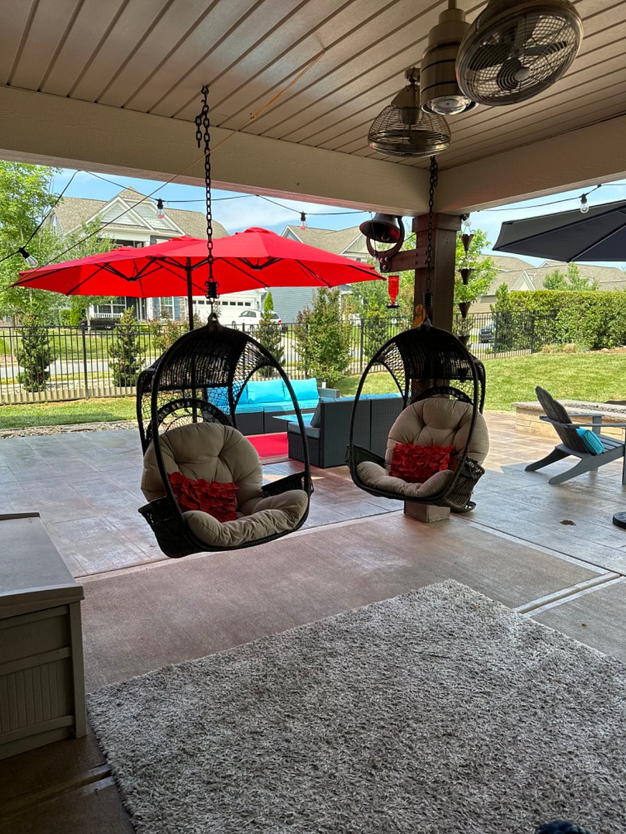Large back Patio