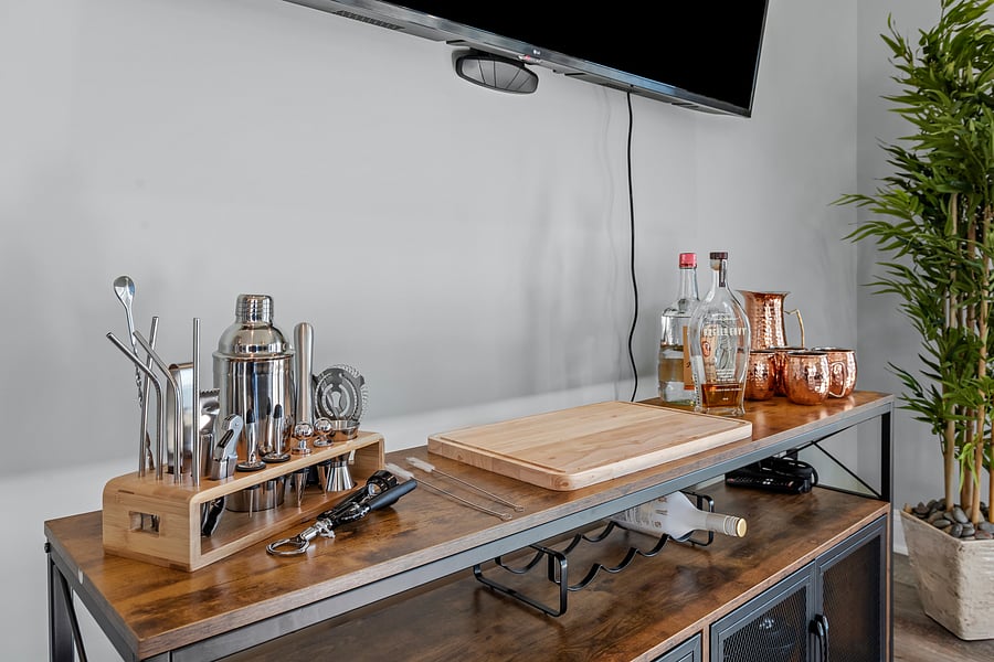 Enjoy a cocktail or two!