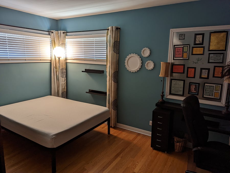 Full-sized bed in 3rd bedroom (Bedding is included but not shown)
