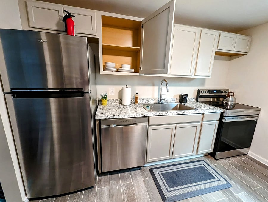 Well stocked kitchen to cook up your meals