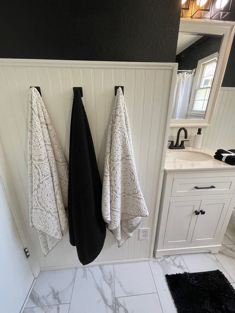 New Bathroom with full shower/tub (not pictured but trust us)