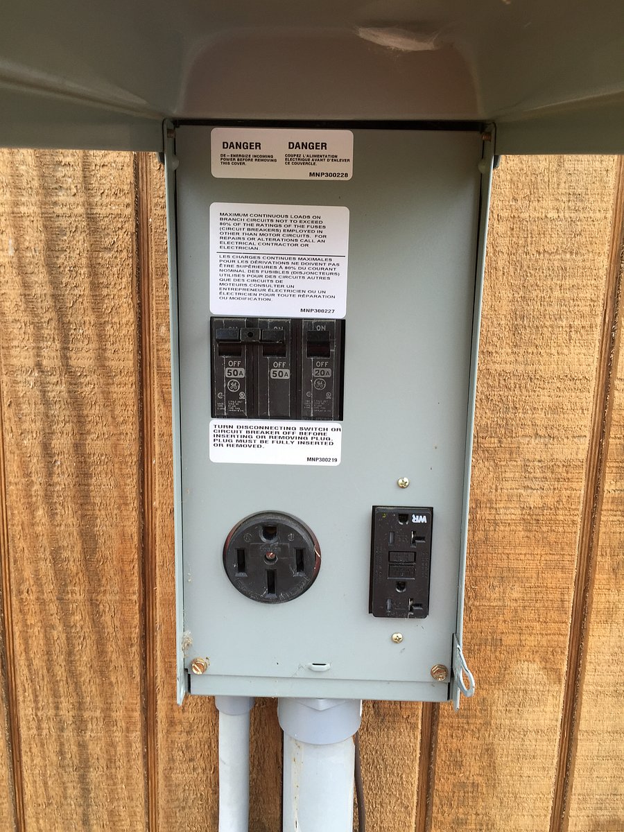 50 Amp Plug Only for electric car charging 