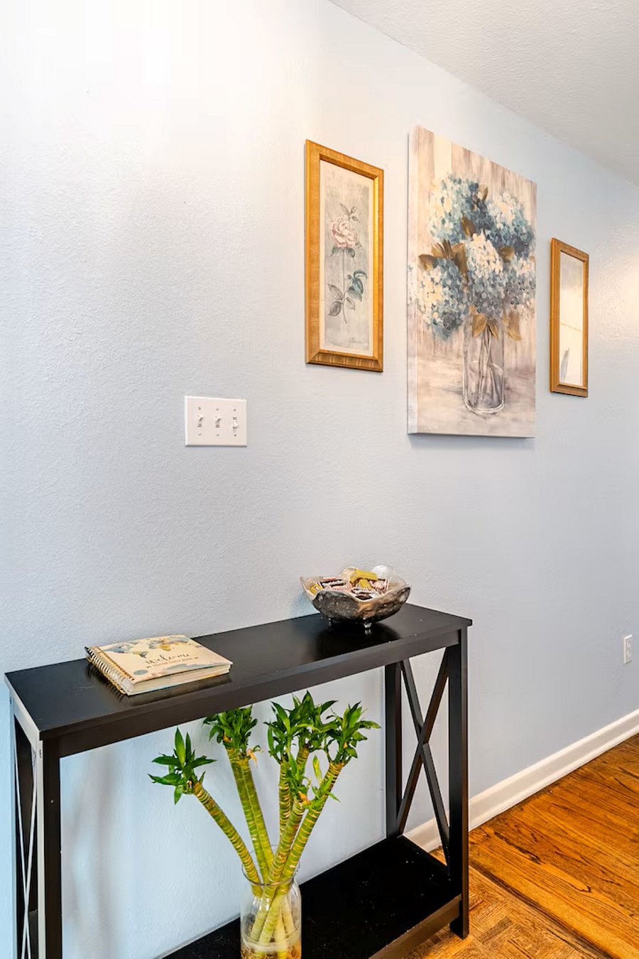 A warm and inviting entry way designed to make you feel right at home from the moment you step through the door