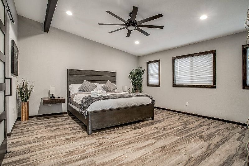 Master Bedroom with King size bed