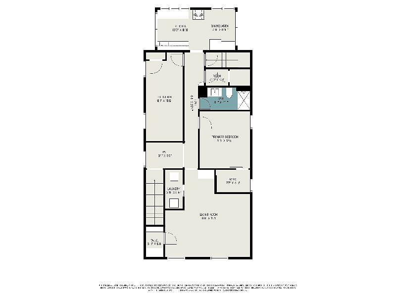 Floor plan for the whole unit.