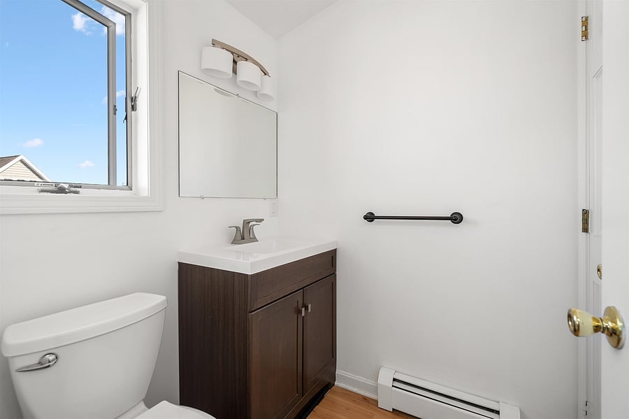 Half bath on the third floor
