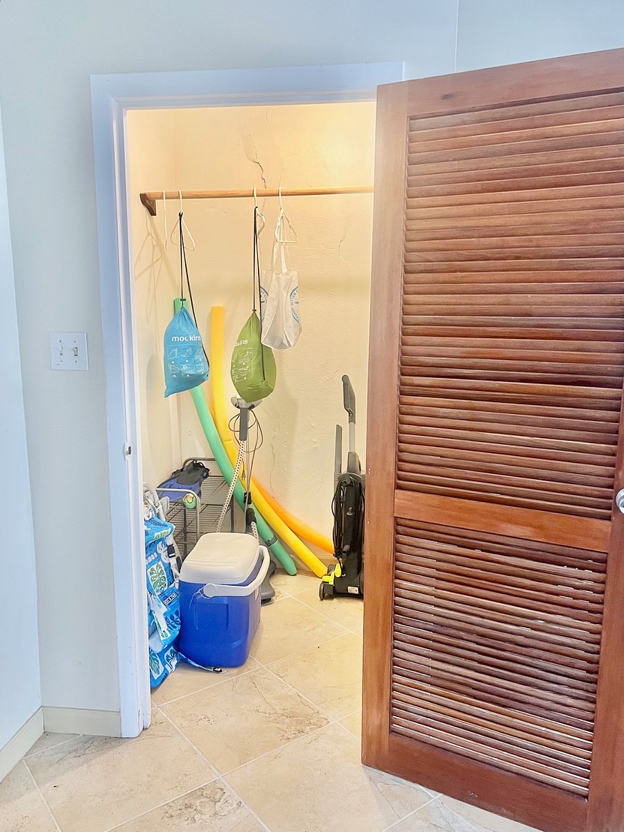 Walk in Closet - stocked w/ your beach essentials!