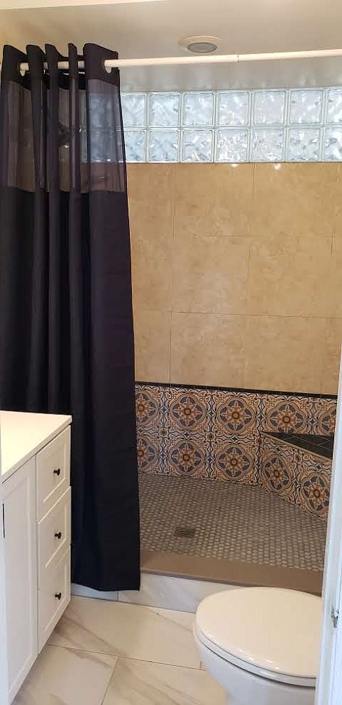 Master bathroom