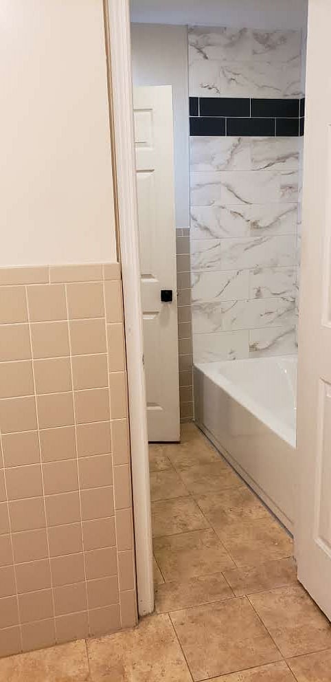 Hall bathroom