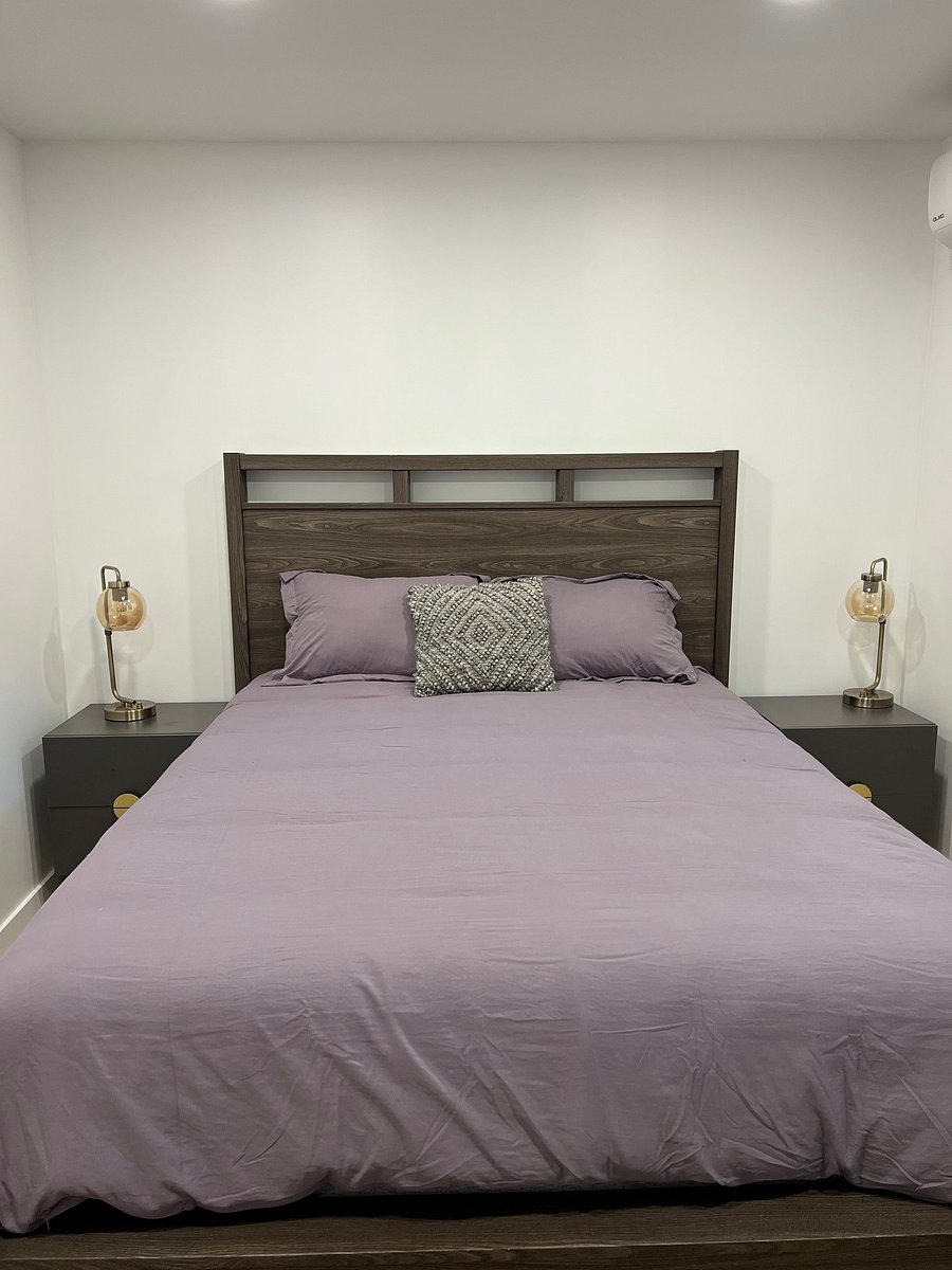 Queen-sized bed