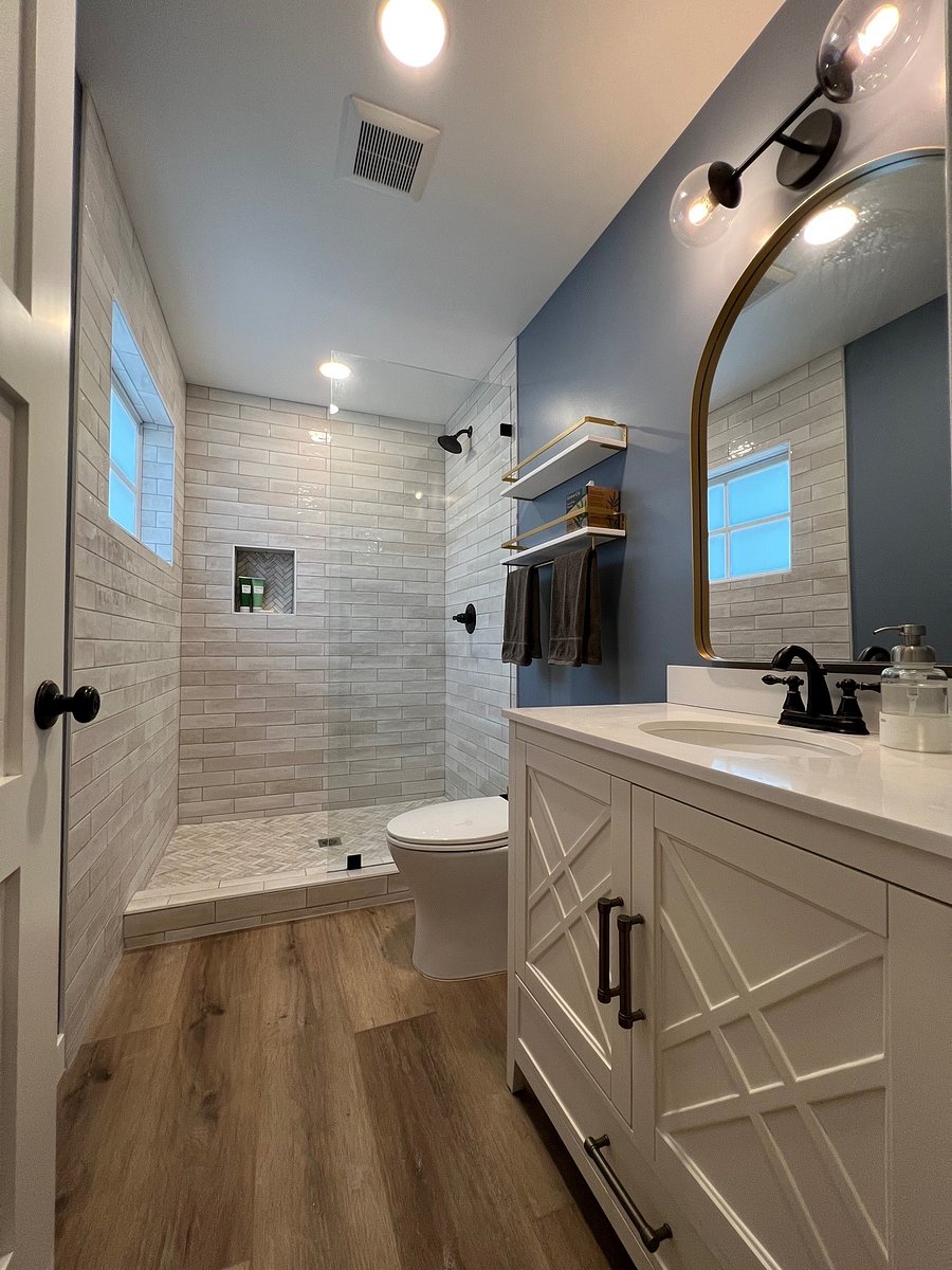 Large shower