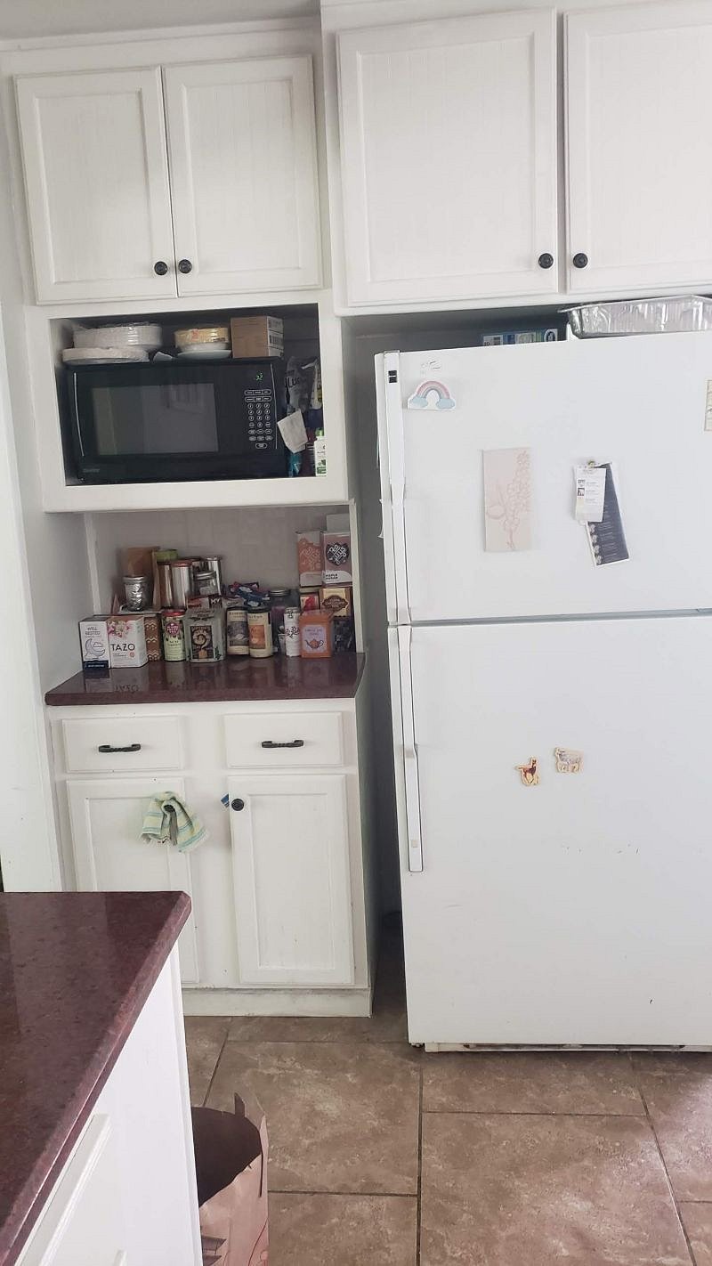 Homeowner fridge- you will have your own full size fridge.