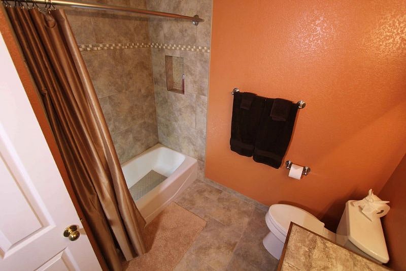 Top floor bath