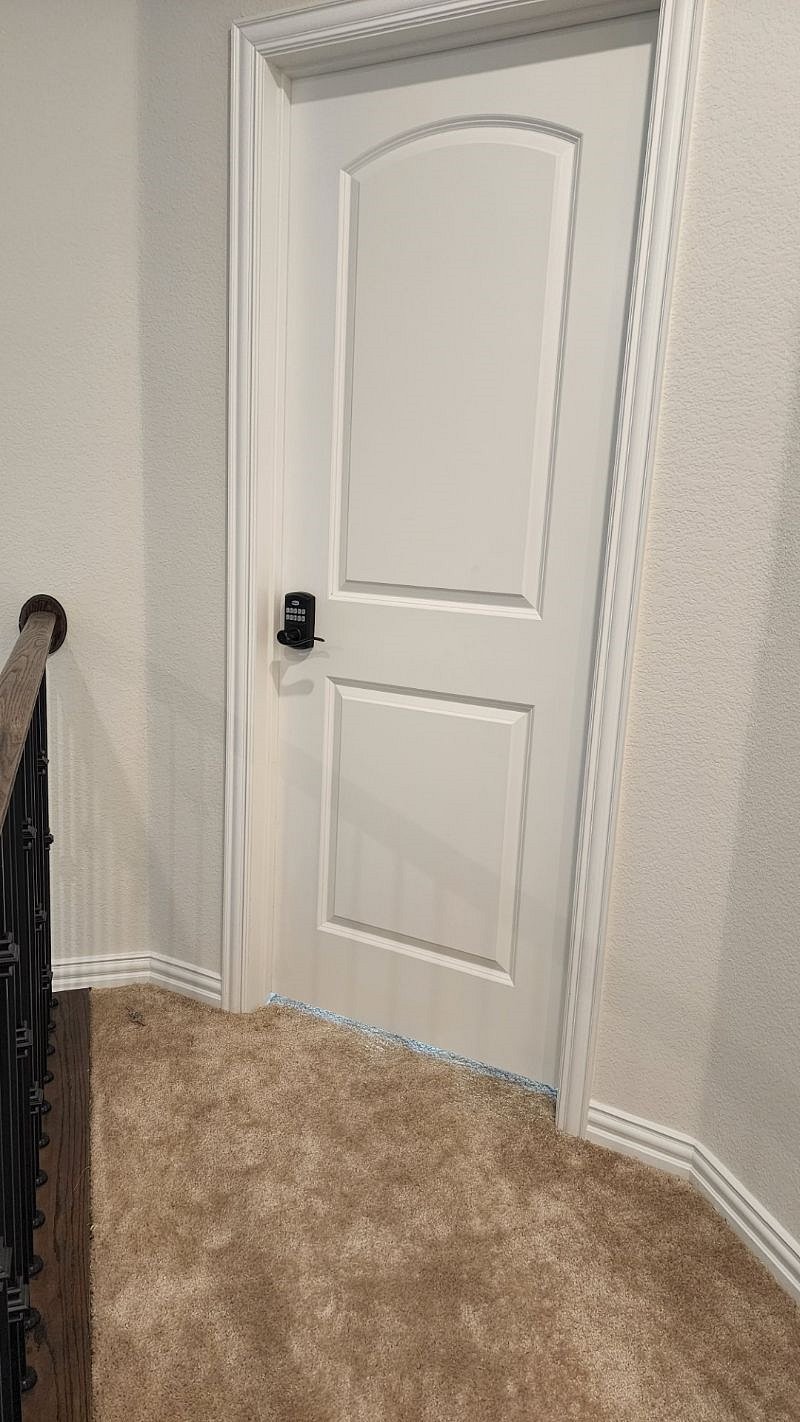 Bedroom Suite personalized coded entrance.