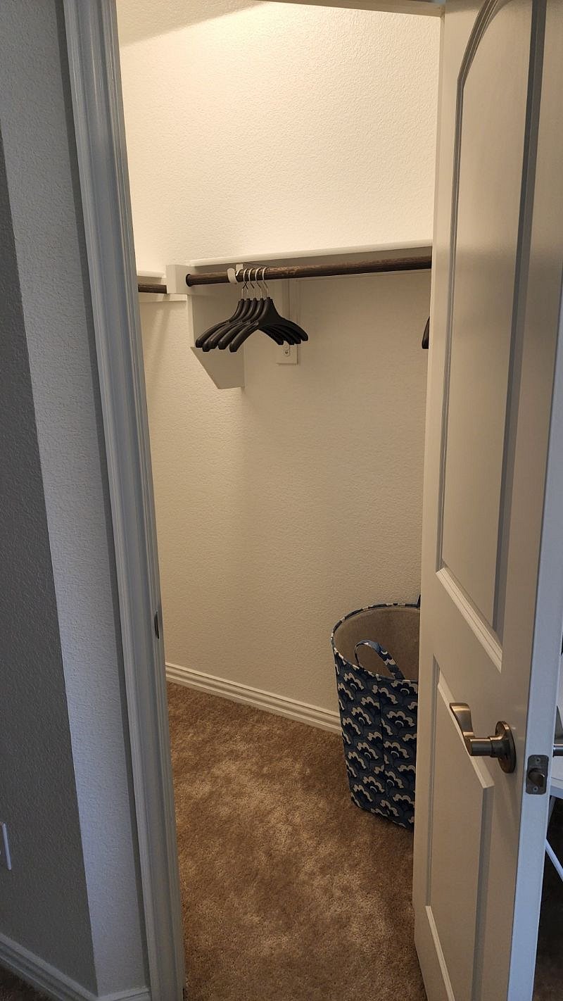 Bedroom Suite closet.