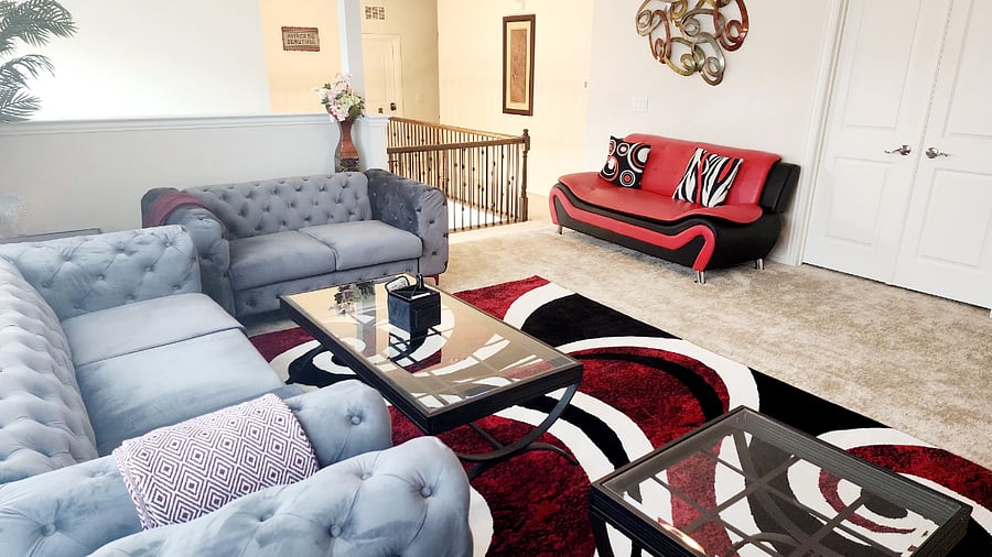 Upstairs living room