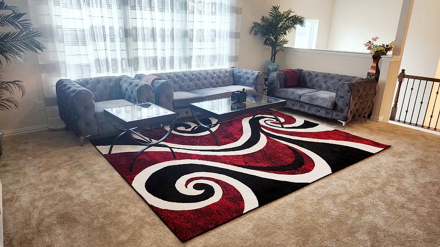 Upstairs living room.