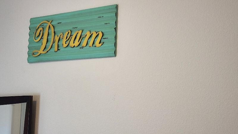 'Dream' wall.