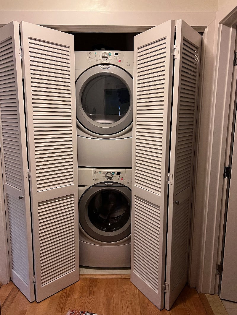 wash and dryer