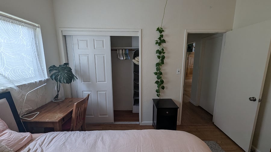Closet with lots of storage