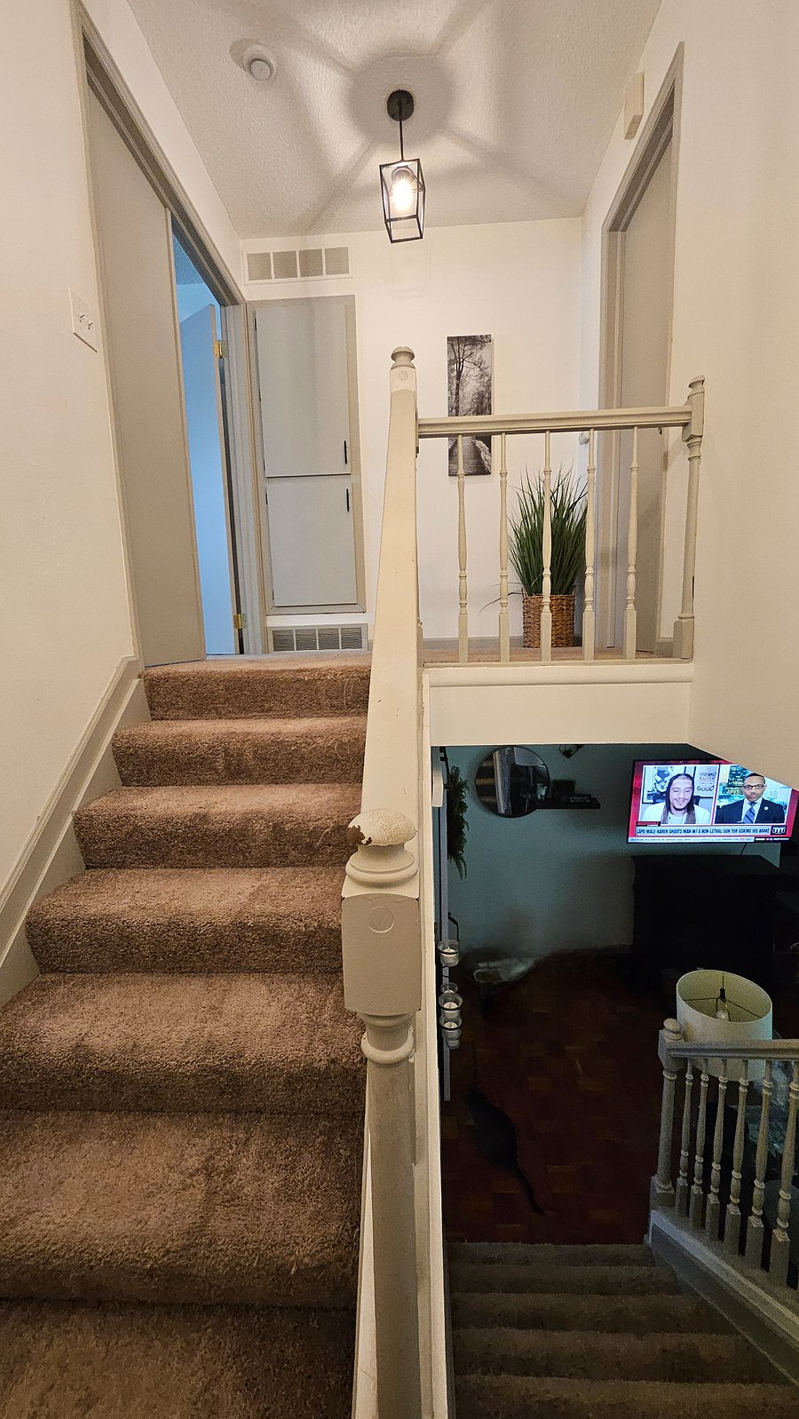 Stairs to main floor.