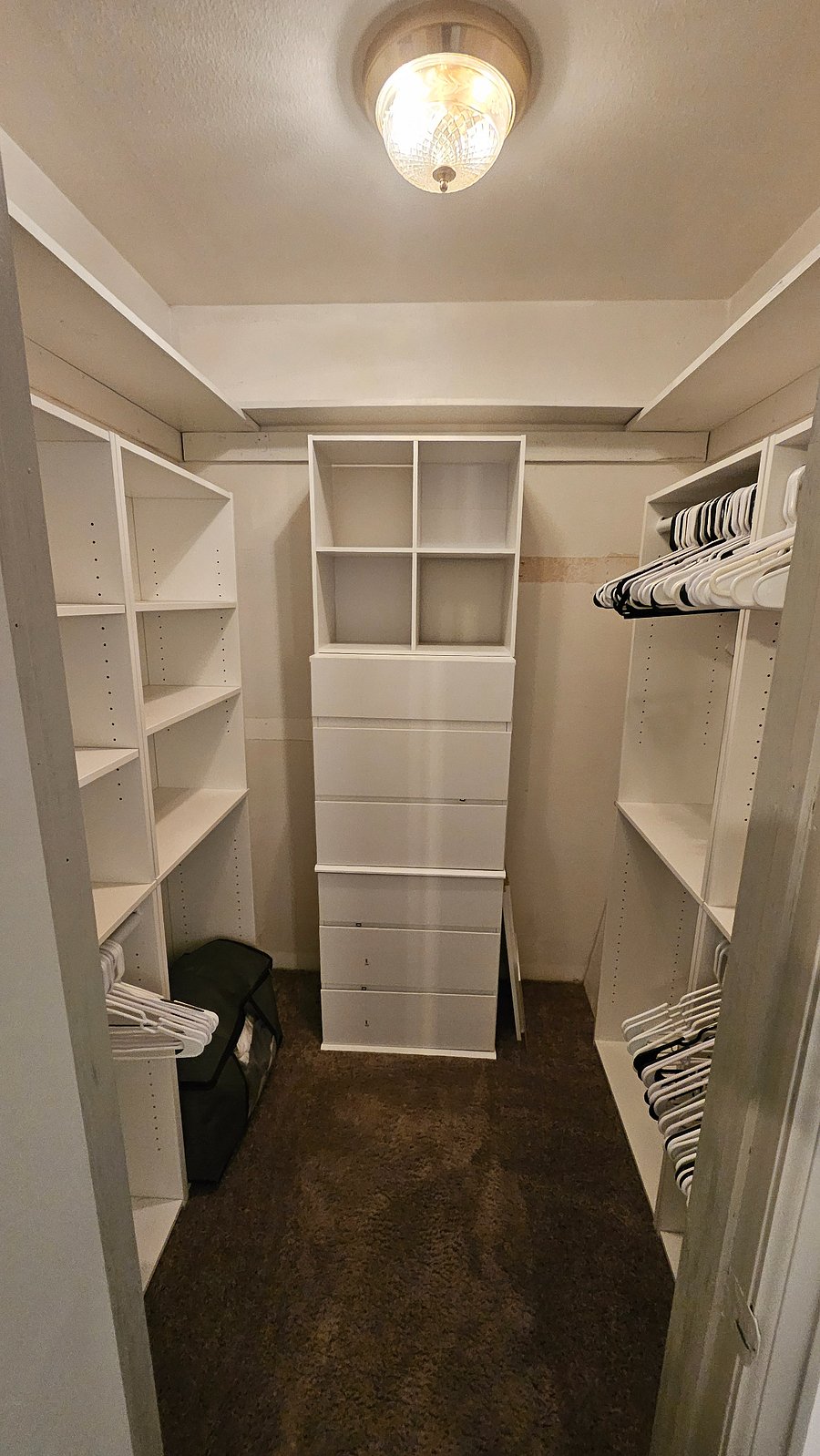 Second walk-in closet.