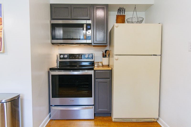 Secondary side of kitchen