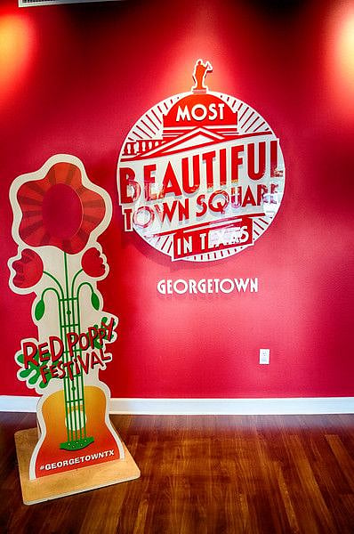 Voted Most Beautiful Town Square in Texas!