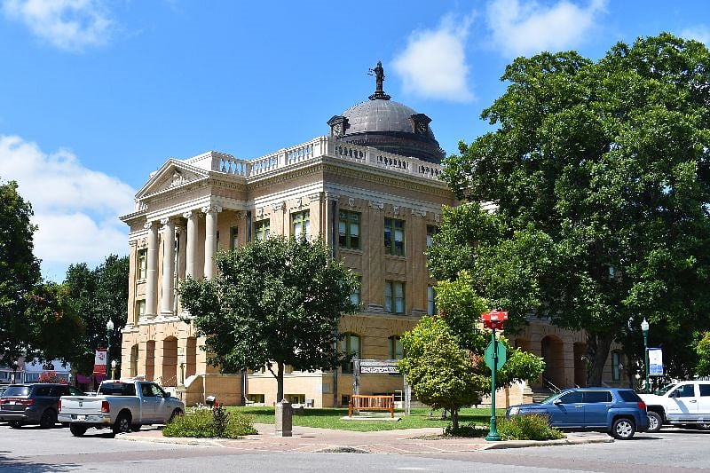 A view of Georgetown's Town Square