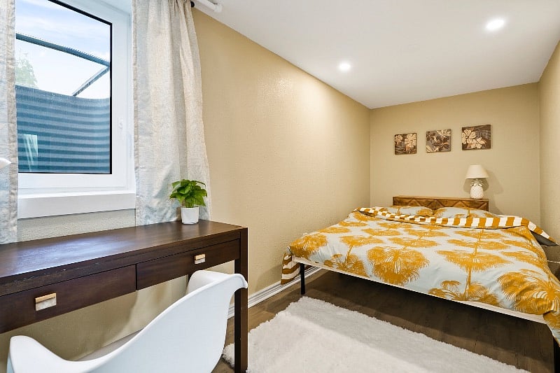 Bedroom on east side