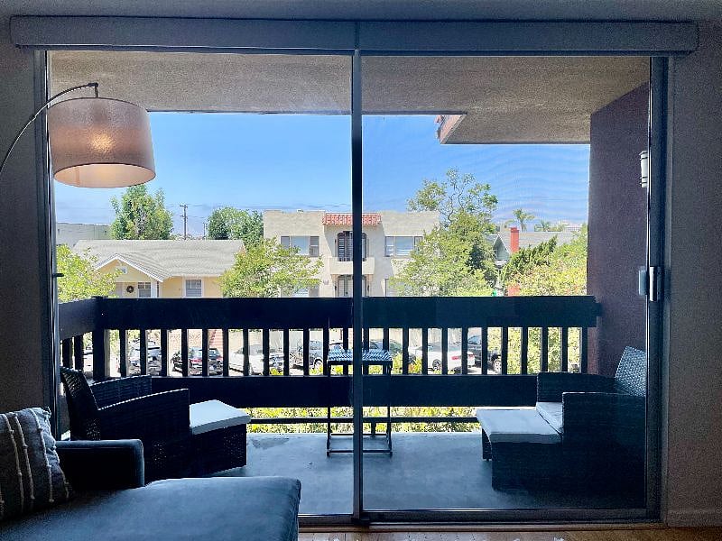 Living room balcony