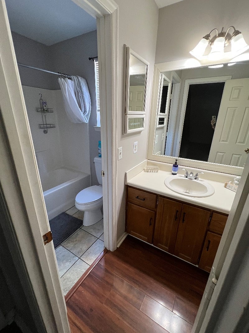Upstairs bath