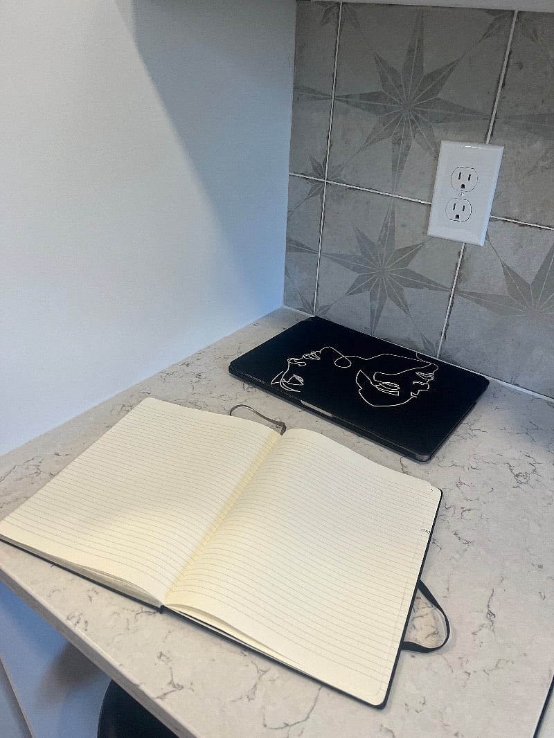 Work/Eating Space