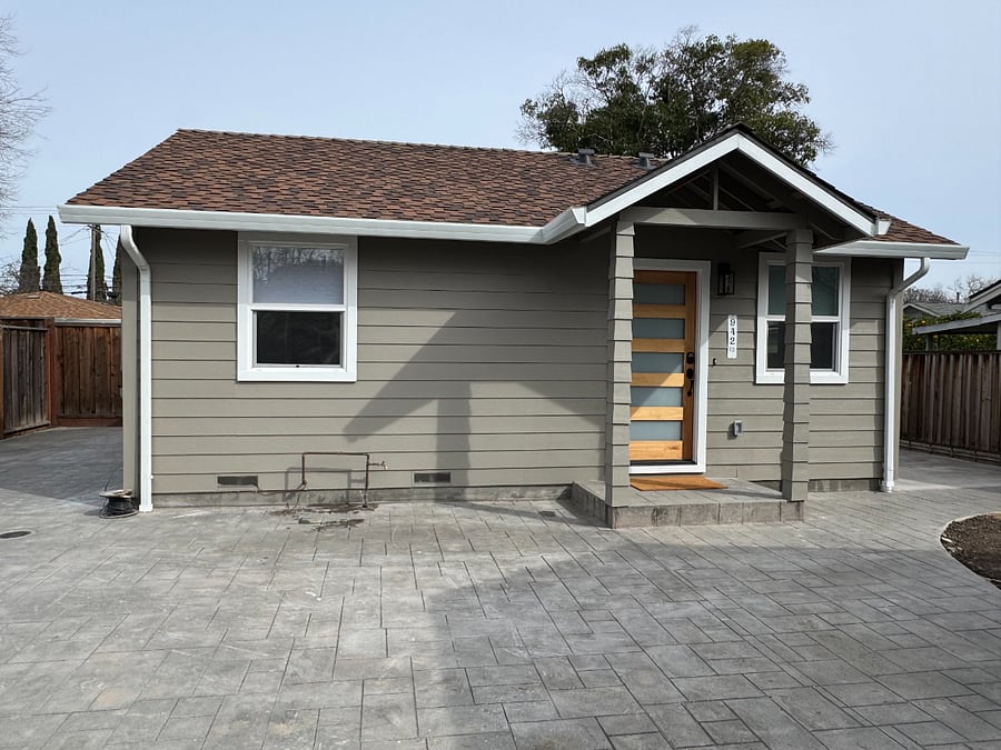 Newly renovated interior and exterior bungalow.