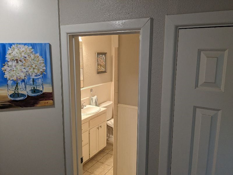 Bathroom entrance