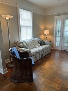 Large sofa sleeper can accommodate 2 extra guests 