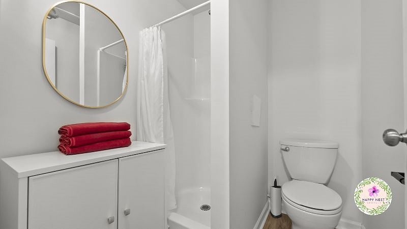 Clean and fresh bathroom