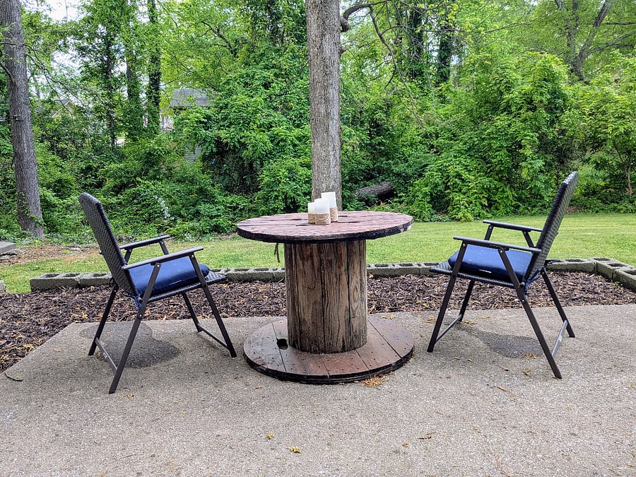 Hang out or enjoy a drink outside