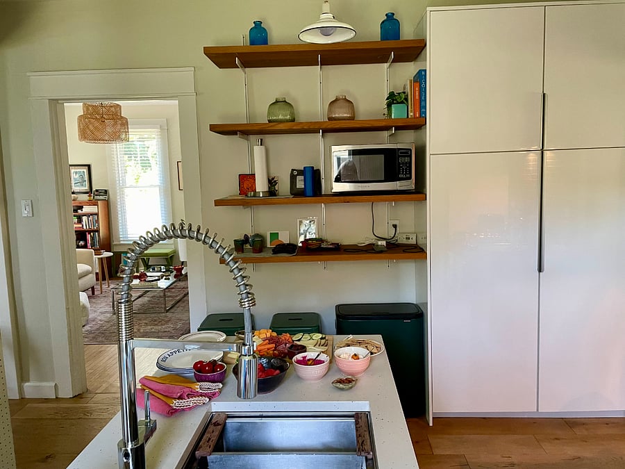Kitchen - looking into living room