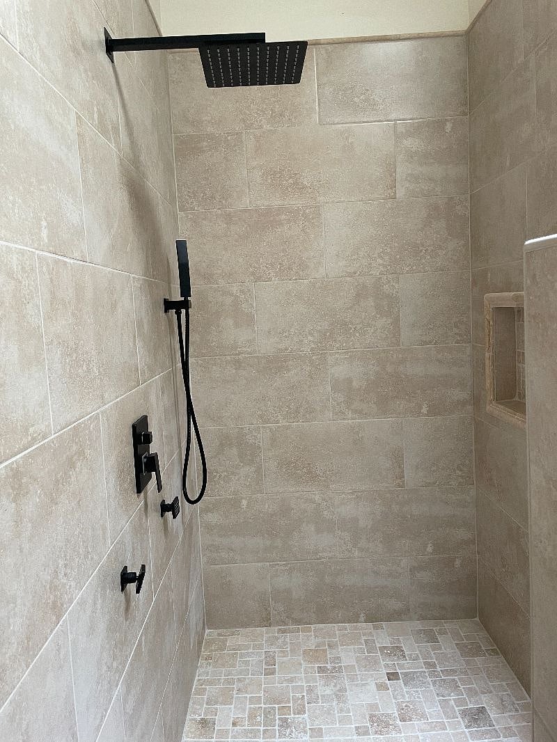 Newly Renovated Master Shower